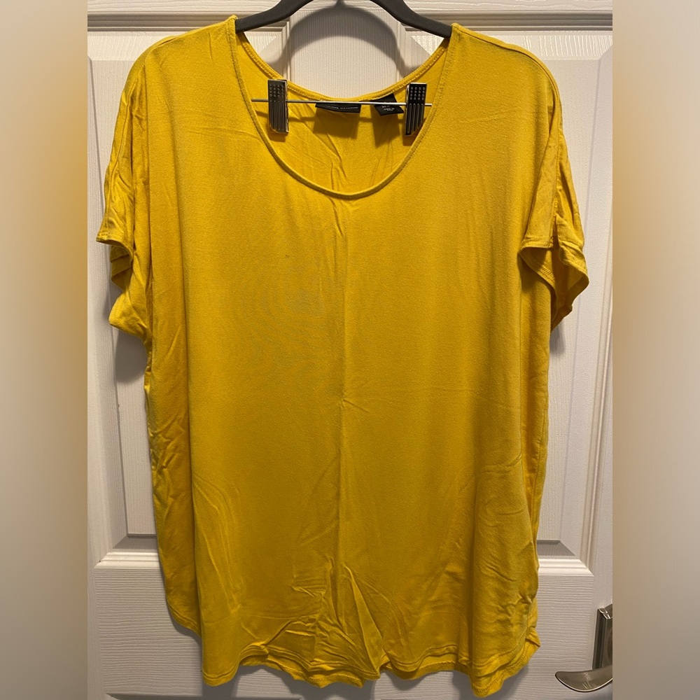 Adrienne Vittadini Scoop Neck T-Shirt